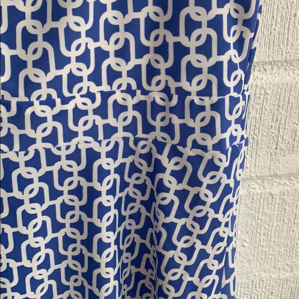 JUDE CONNALLY Periwinkle Link Printed Nylon Dress - Picture 5 of 7